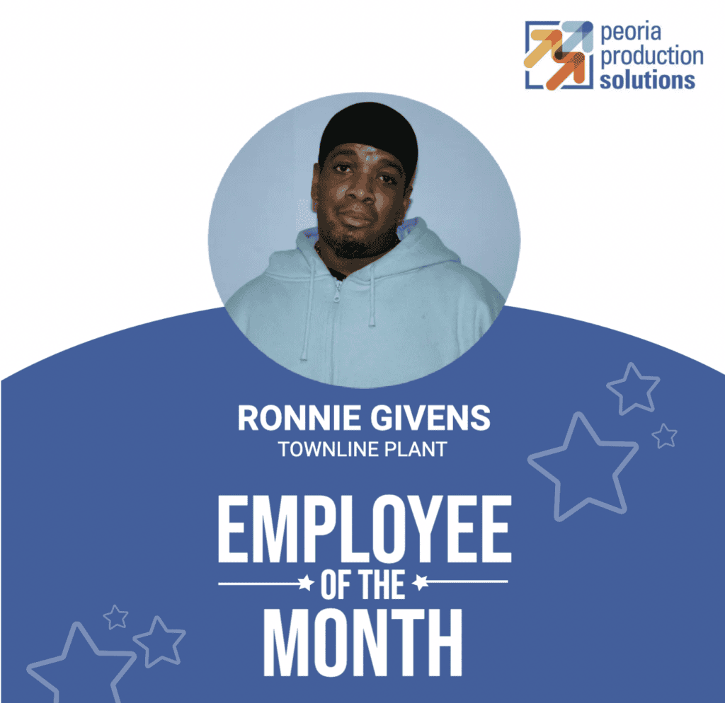 Ronnie Givens is an Employee of the Month